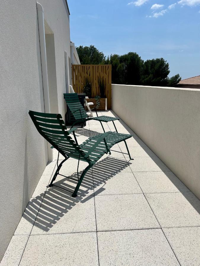 Blue Note -4 Etoiles-Terrasse Vue-2 Parking Apartman Balaruc-les-Bains Kültér fotó