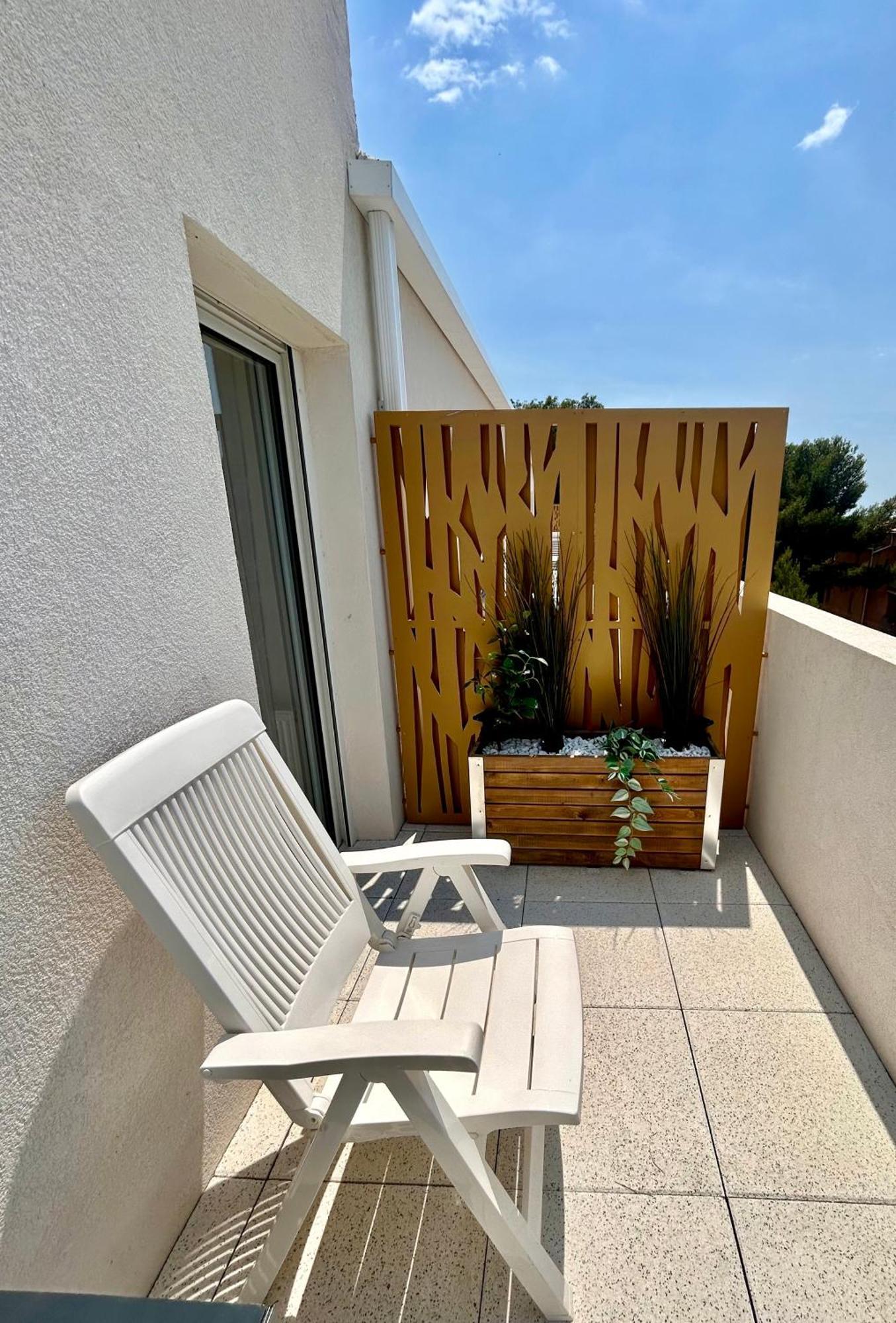Blue Note -4 Etoiles-Terrasse Vue-2 Parking Apartman Balaruc-les-Bains Kültér fotó